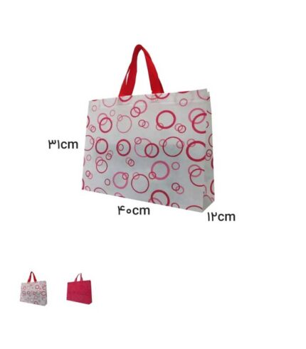 ساک دستی آماده پارچه ای سوزنی آکوا سایز 12-31-40