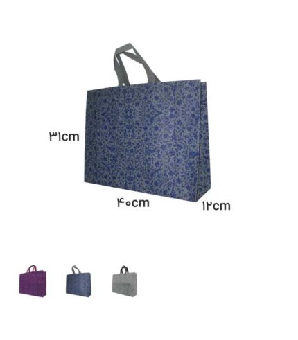 ساک دستی آماده پارچه ای سوزنی فلاور سایز 12-31-40