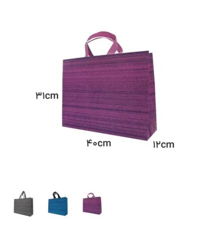 ساک دستی آماده پارچه ای سوزنی راک سایز 12-31-40