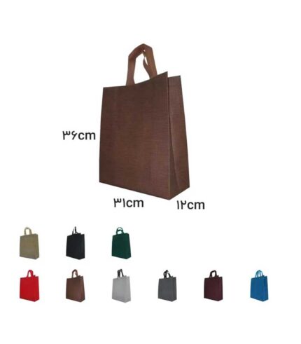 ساک دستی آماده پارچه ای سوزنی ویو سایز 12-36-31