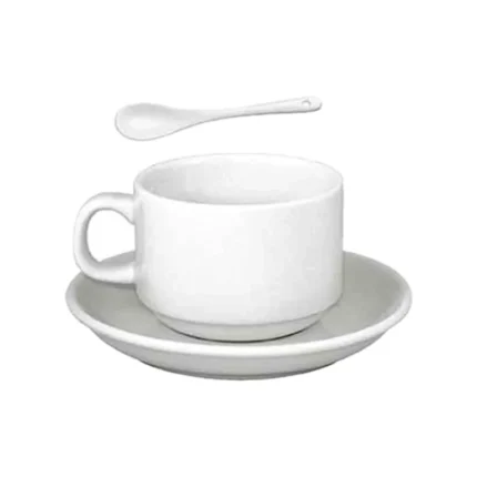فنجان نعلبکی قاشق دار N90